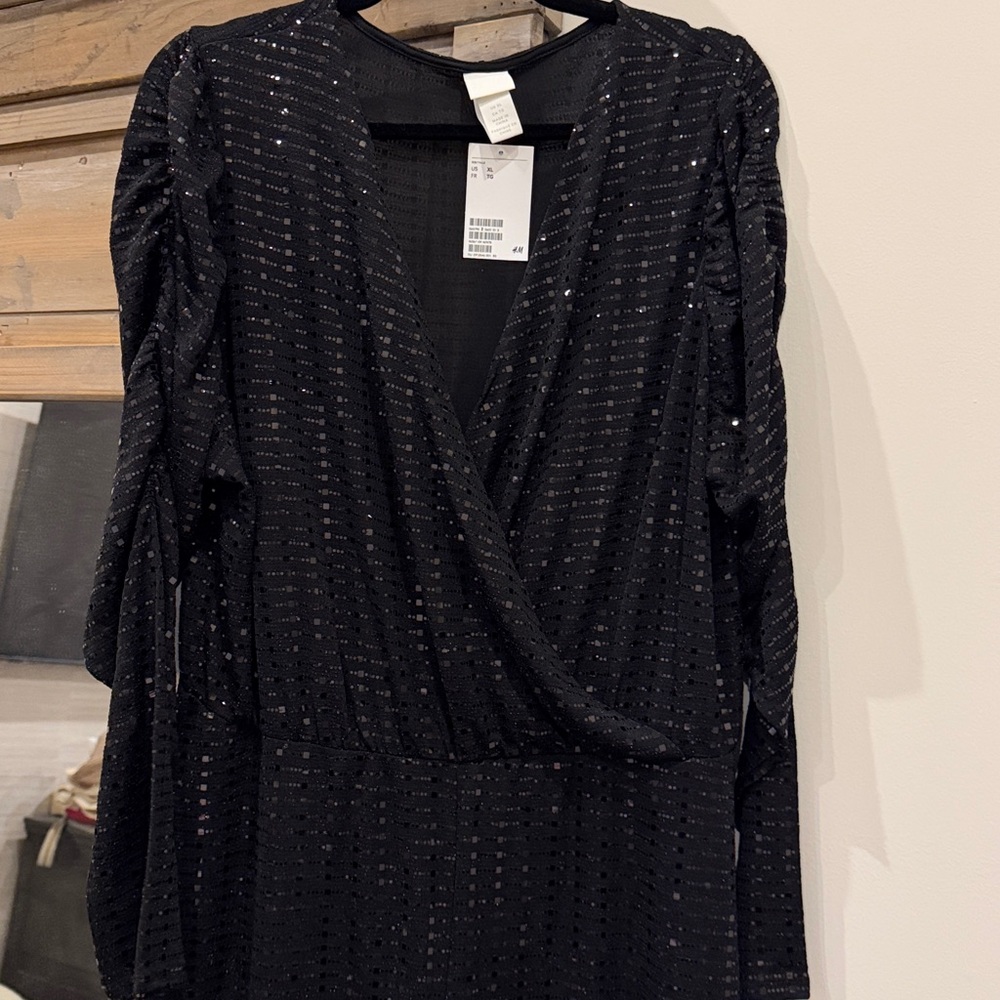 H&M Glittery Jumpsuit NWT